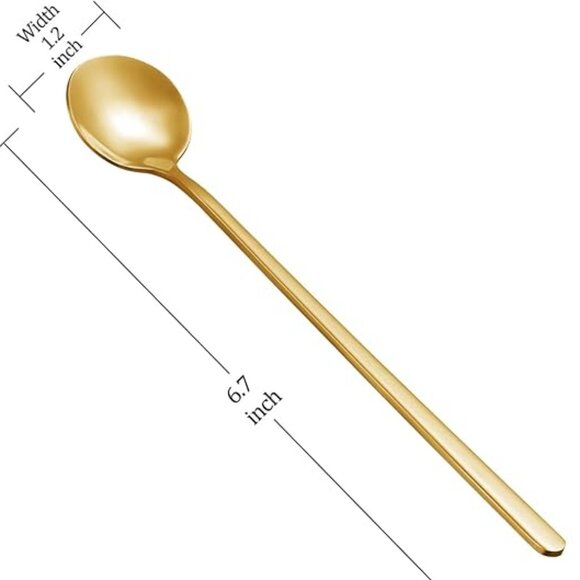 Elegant  Latte Mug with Bamboo Lid and Latte Spoon - Picture 3 of 3